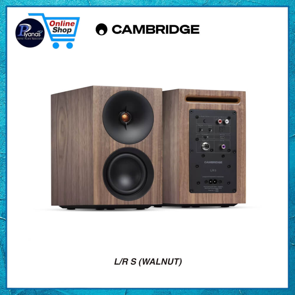 ลำโพงบลูทูธไร้สาย CAMBRIDGE AUDIO : L/R S (WALNUT)_2